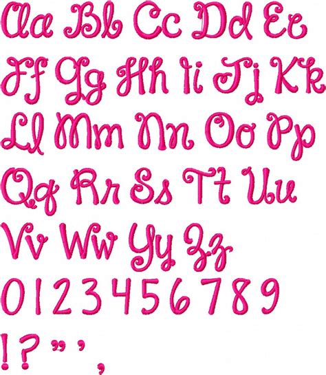 15 Cute Girly Bubble Fonts Images - Cute Girly Bubble Letters Alphabet ...