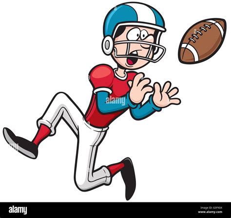 American Football Player Cartoon Characters