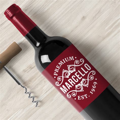 Custom Wine Labels | Personalized Wine Bottle Labels