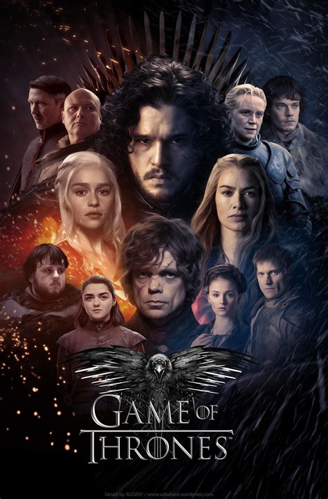 Television Art Poster Game of Thrones 0002 | Etsy | Game of thrones ...