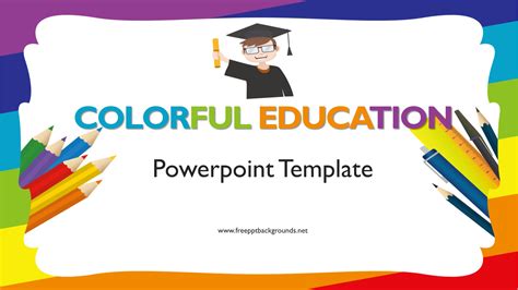 Education Template Images Powerpoint Background Goimages Today - Riset