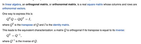 Random orthogonal matrix - Mathematica Stack Exchange