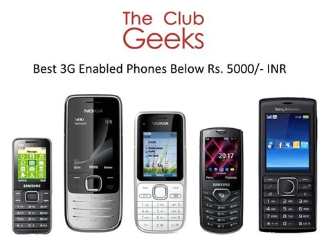 Top 3G phones below Rs. 5000 - Cheap and Best available in India