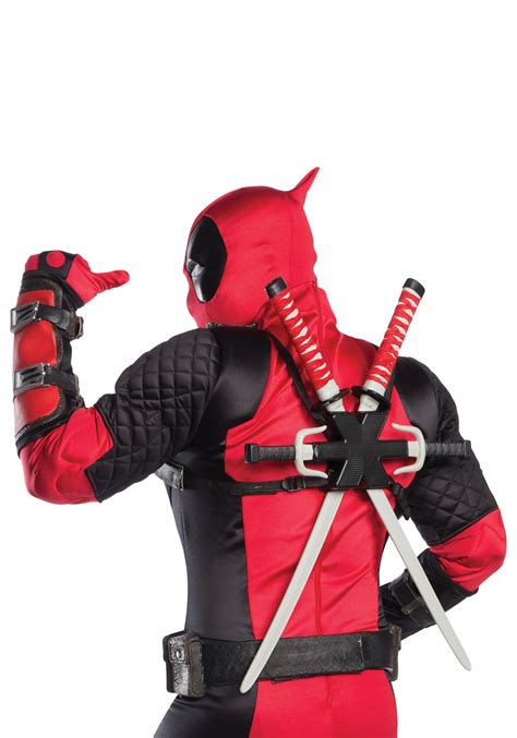 Authentic Deadpool Costume for Adults