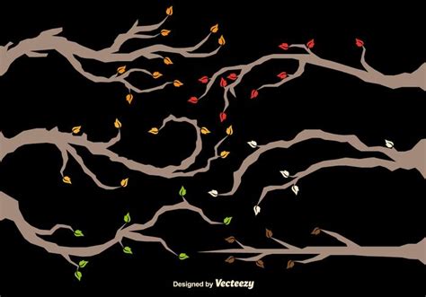 Dead tree branches 97945 Vector Art at Vecteezy