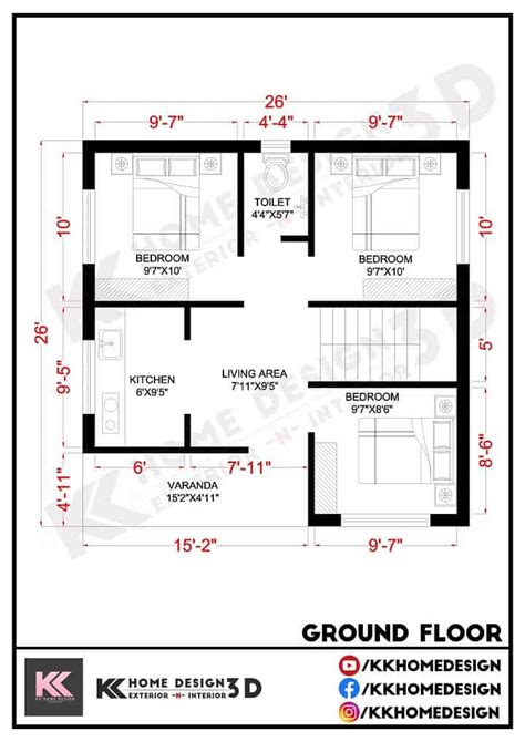 Two Bedroom House Plan In India | www.resnooze.com