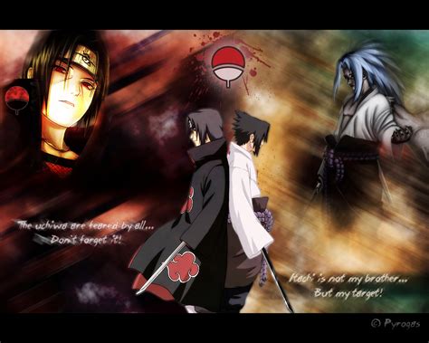 Itachi Fondo De Pantalla Pc Hd - Sasuke & Itachi Fondo de pantalla HD ...