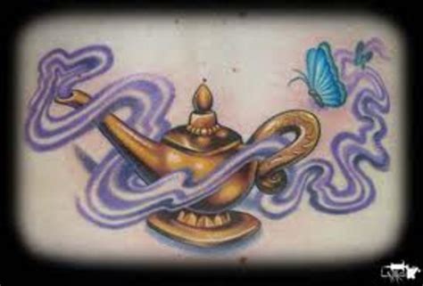 Aladdin Genie Lamp Tattoo