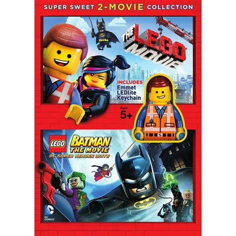 The Lego Movie / Lego Batman: The Movie: DC Super Heroes Unite (DVD ...