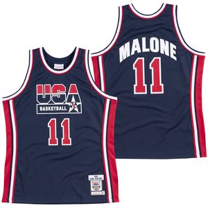 Karl Malone #11 1992 Team Usa Basketball Jersey - Robert Henrys