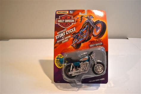 Matchbox Harley Davidson Stunt Cycle Motorized New | #4647806743