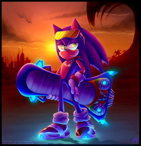 Sonic Riders~ Sonic at dawn - Sonic the Hedgehog Fan Art (27028169 ...