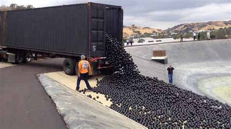 ‘Shade balls’ released into LA reservoir to fight drought - TODAY.com