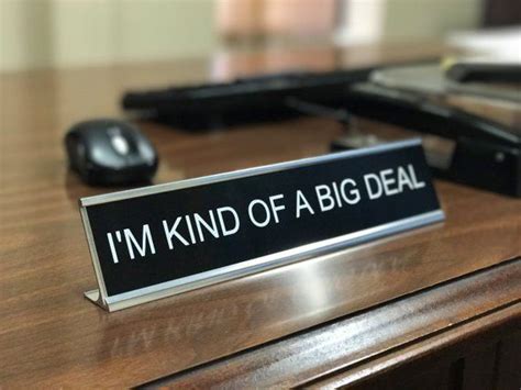 Funny Personalized Desk Sign | Desk sign, Personalized desk, Name plate