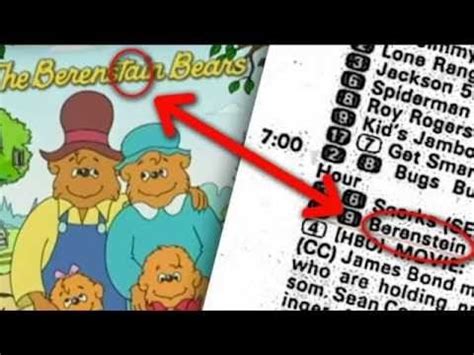 Berenstain Bears Theme Song : r/MandelaEffect