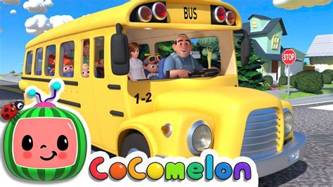 Wheels on the Bus | @CoComelon Nursery Rhymes & Kids Songs Chords ...