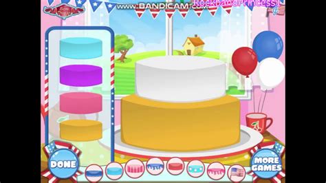 Cake Games For Kids - Cake Cooking Game Play - YouTube