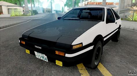 Toyota AE86 Initial D 5th for GTA San Andreas