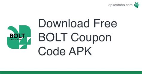 Free BOLT Coupon Code APK (Android App) - Free Download