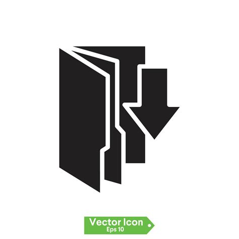 Download button. Vector icon. 6606577 Vector Art at Vecteezy