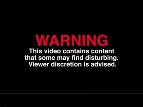 VIDEOS THAT YOU MAY FIND DISTURBING - YouTube