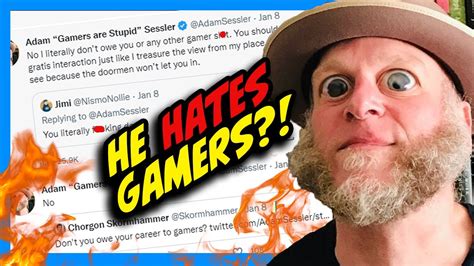 G4TV's Adam Sessler HATES Gamers?! Has ANOTHER Twitter Meltdown ...