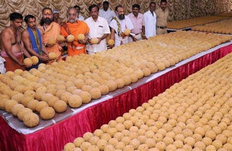 Tirumala ladoo | Tirupati, Indian food recipes, Temple