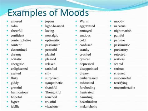 PPT - Tone & Mood PowerPoint Presentation - ID:5557310