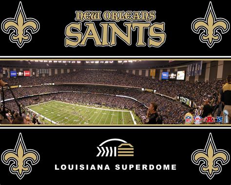 Louisiana Superdome stadium, Saints wallpaper