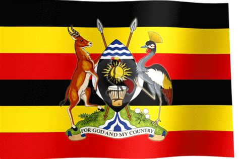 Flag of Uganda (GIF) - All Waving Flags