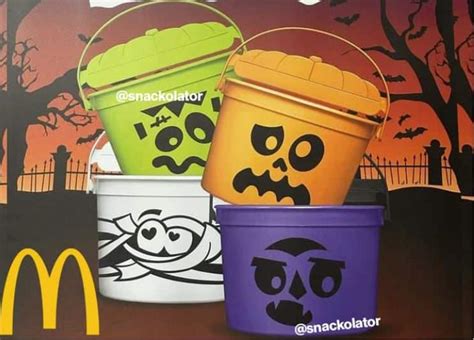 McDonald's Halloween Happy Meal Boo Buckets Return in 2023 With Four ...