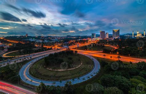 Shah Alam Highway at night 793448 Stock Photo at Vecteezy