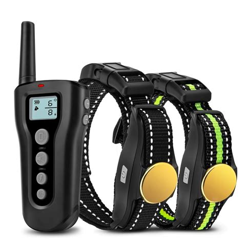 Bousnic Dog Training Collar 2 Dogs Upgraded 1000ft Remote Rechargeable ...