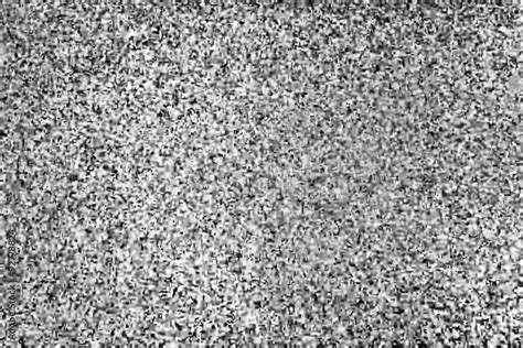 Tv screen with static noise, bad signal reception Stock Illustration ...