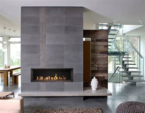 Moderne | Foyer - Fireplace en 2019 | Cheminée moderne, Cheminée ...