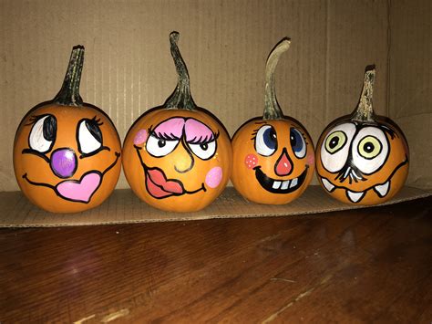 20+ Halloween Painted Pumpkin Faces