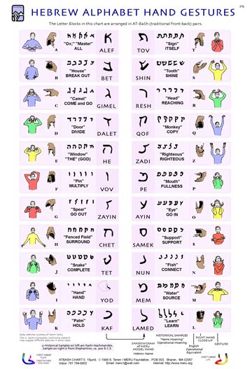 Hebrew alphabet hand gestures Hebrew sign language aleph bet | Hebrew ...