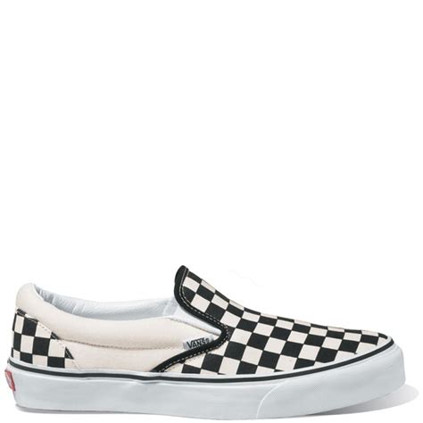 Vans | Checkerboard Slip-On - Black/Off-White | Getoutsideshoes.com ...