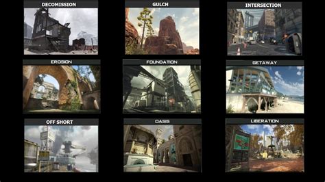 Cod Modern Warfare 3 Maps List