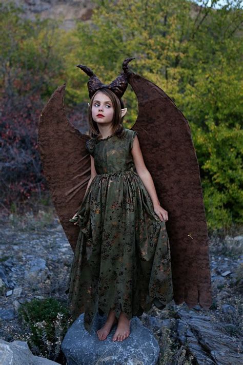 Maleficent Diy Costume : DIY Maleficent Kids Costume made by me ...