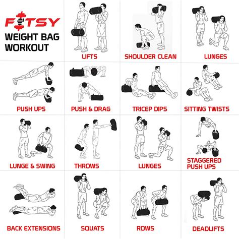 FITSY Weight Training Sandbag | Strength Bags