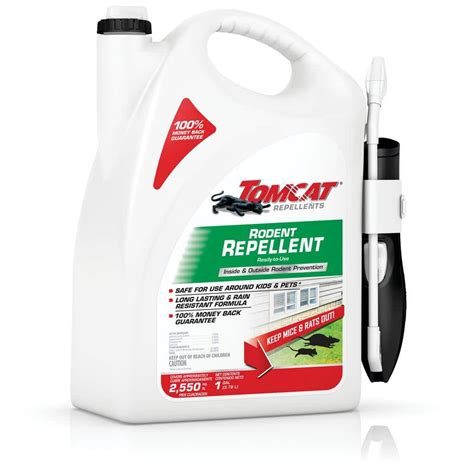 TOMCAT 1 gal. Rodent Repellent for Indoor and Outdoor Mouse and Rat ...