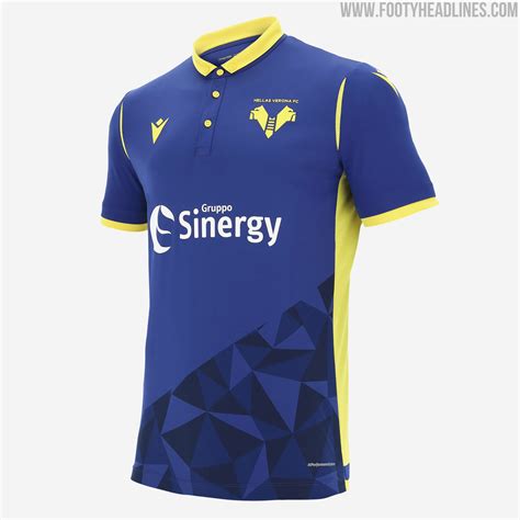 Hellas Verona 21-22 Home Kit Released - Footy Headlines