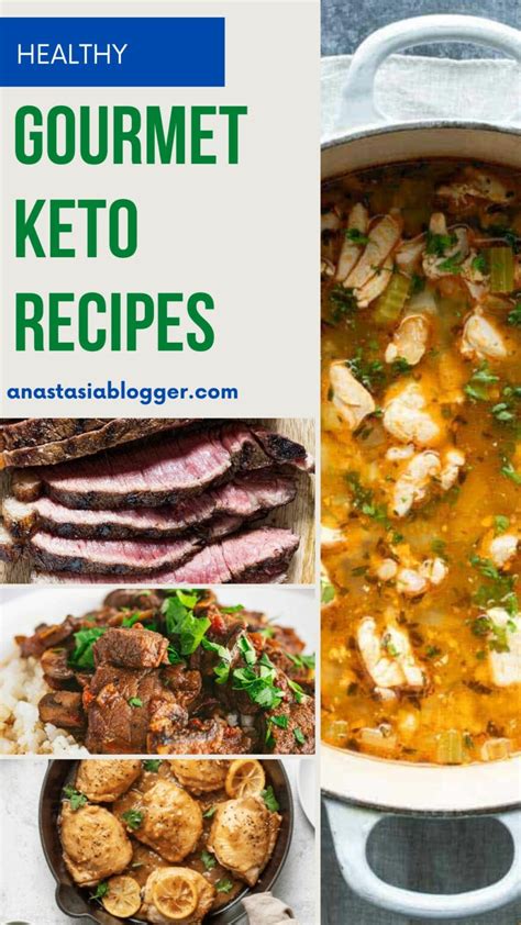 15 Delicious Gourmet Keto Recipes | Healthy Keto Recipes - Anastasia ...