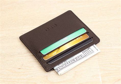 Slim Leather Card Holder » Gadget Flow