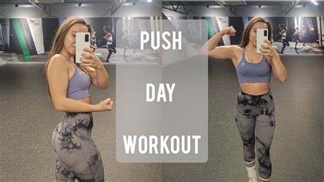 PUSH DAY | Shoulders, Chest & Triceps - YouTube