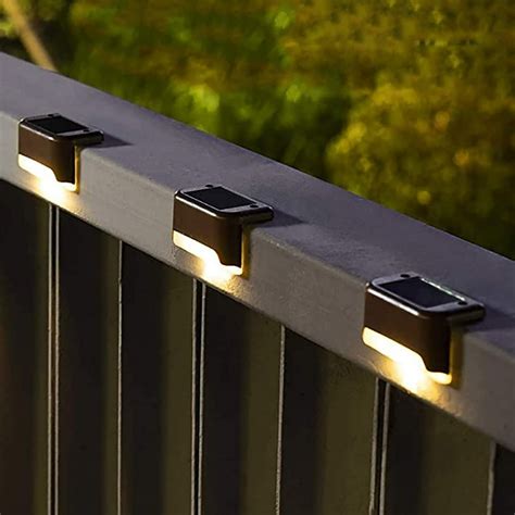 Solpex Solar Deck Lights Outdoor 16 Pack, Solar Step Lights Waterproof ...