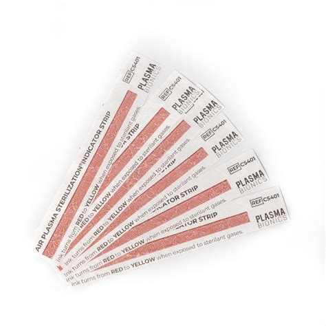 Chemical Indicator Strips – Box of 250 – Plasma Bionics LLC