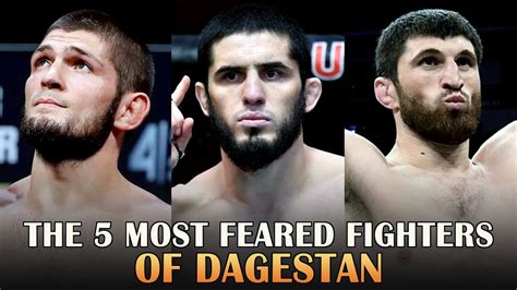 Top 5 Feared Dagestan Fighters In UFC - YouTube