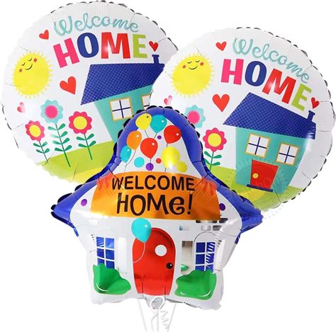 Amazon.com: KatchOn, Big Welcome Home Balloons - Pack of 3 | House ...